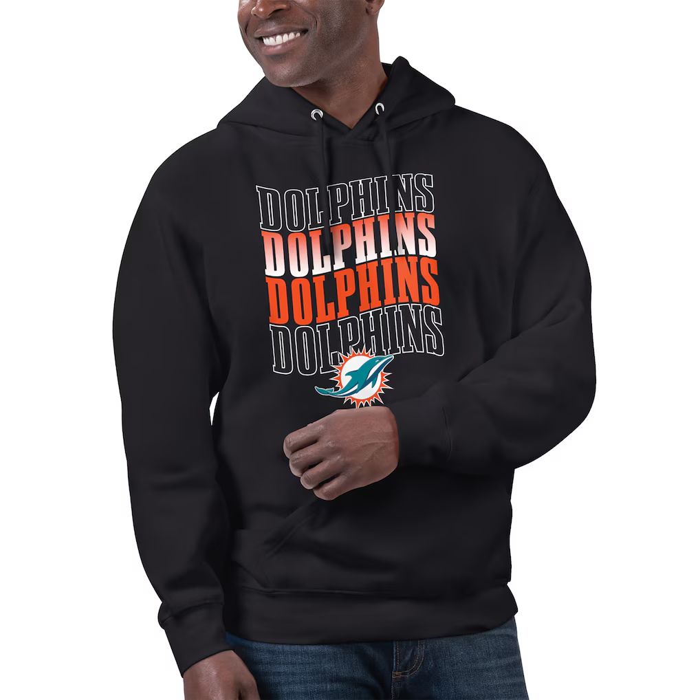 Men 2026 NFL Miami Dolphins black Hoodie hooded style 01->new york giants->NFL Jersey